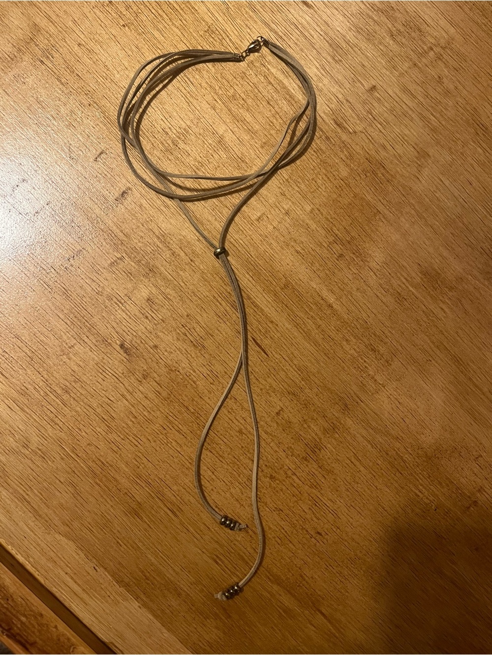 Maurices western style bolo choker necklace
